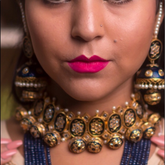 Jewelry - Heavy Meenakari Kundan Necklace Set